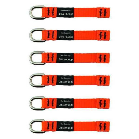 Ergodyne Squids Web Tool Tail, 4 1/2 in Length, 2 lb Weight Capacity 3700