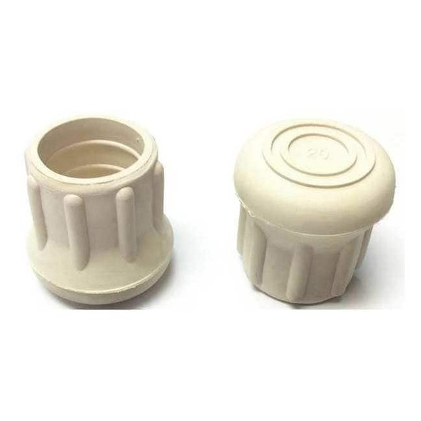 Manufacturer Varies Protective Leg Tip, SlipOn, Rd, 31/32", PK25 LTB 20W