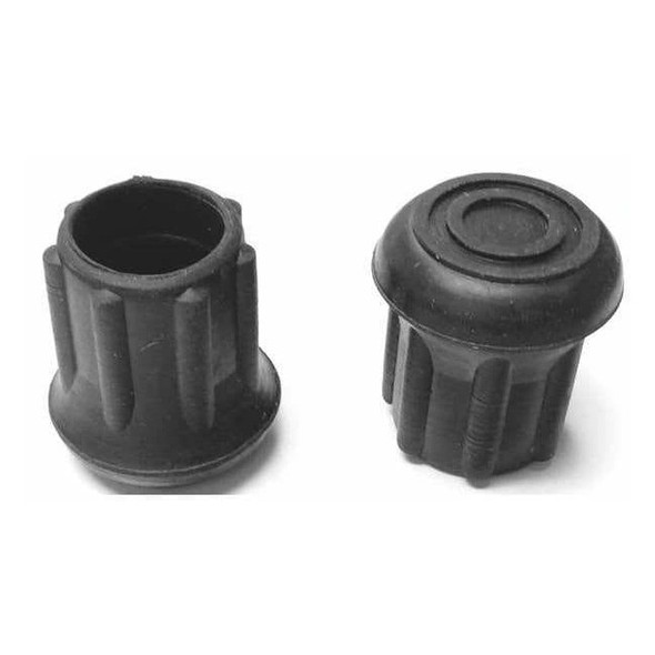 Manufacturer Varies Protective Leg Tip, SlipOn, Rd, 47/64", PK25 LTB 18B/W