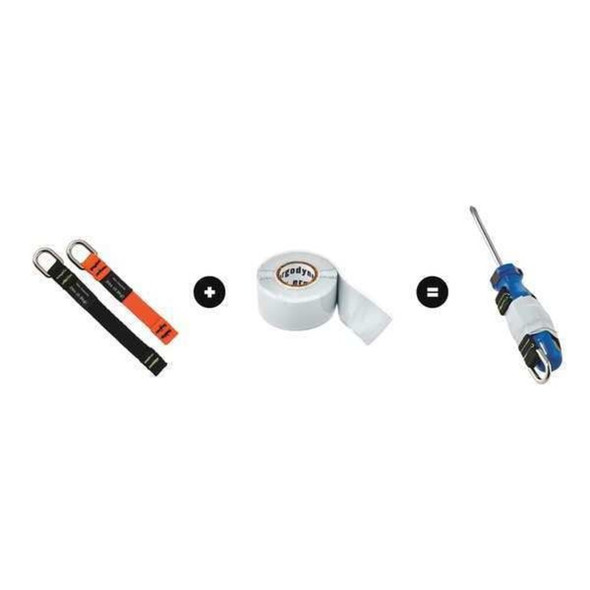 Ergodyne Squids Web Tool Tail, 5 1-2 in Length, 2 lb Weight Capacity 3700