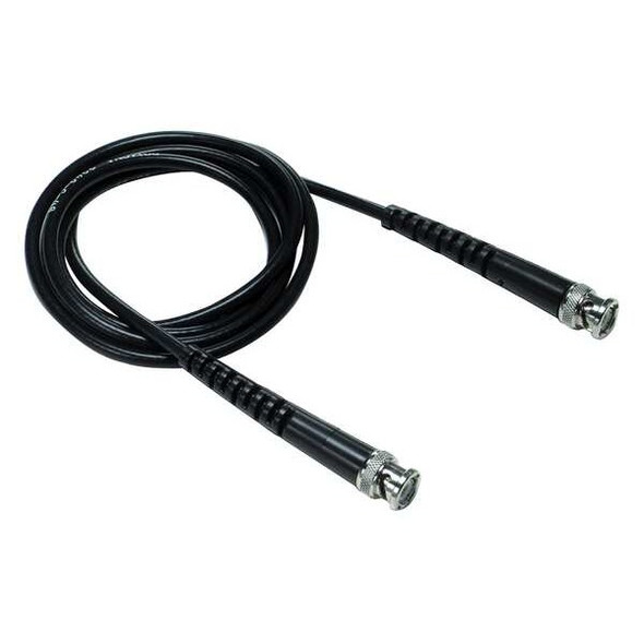 BNC Coaxial Cable, BNC Male to BNC Male, 2 ft., Black