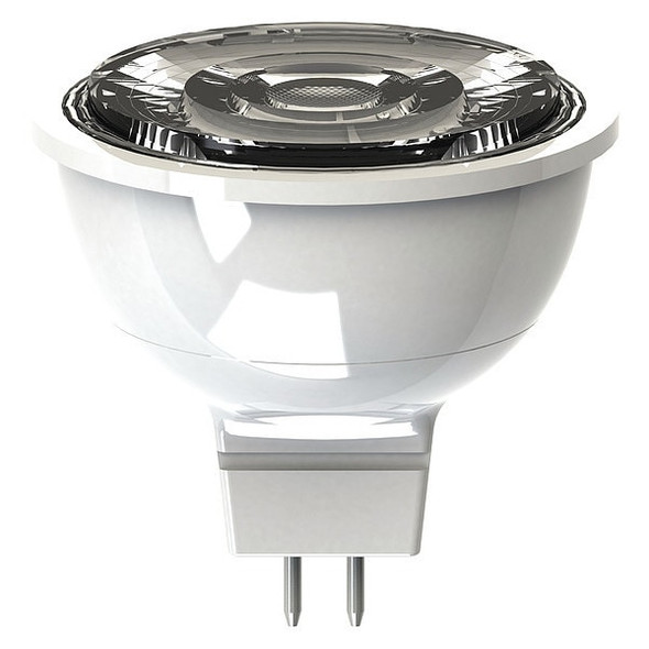 Ge Lighting LED Lamp,500 lm,4000K Color Temp.,12V LED6.5DMR16W84015