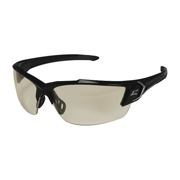 Khor G2, Safety Glasses, Anti-Scratch, Clear Lens, Black Frame, Half-Frame
