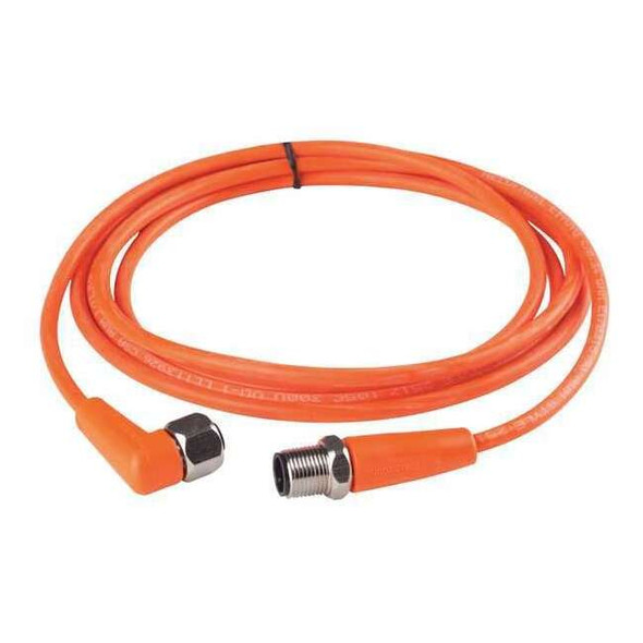 Ifm Cordset,5 Pin,Receptacle,Female EVT049