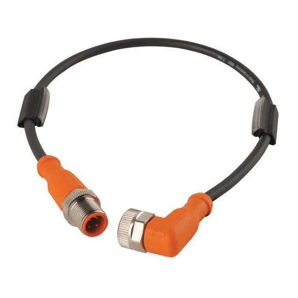 Ifm Cordset,5 Pin,Receptacle,Female EVC015