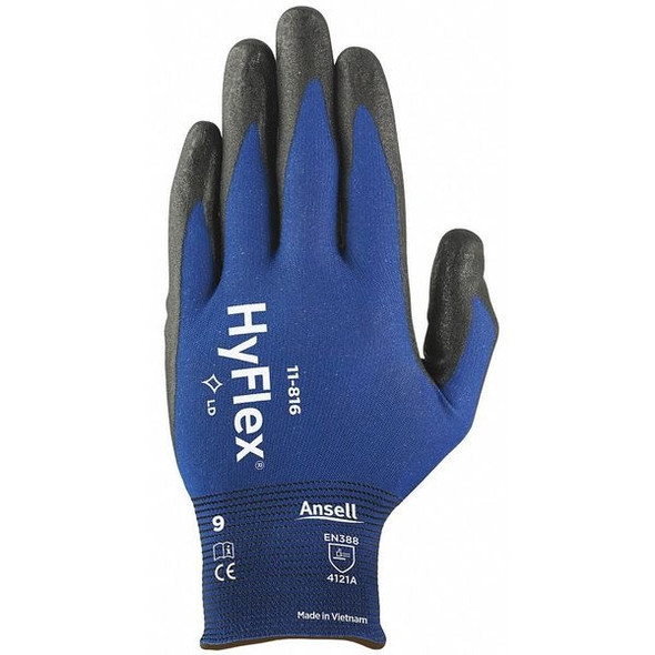 Ansell Coated Gloves,Nylon,7,PR 11-816 Ansell Coated Gloves,Nylon,7,PR 11-816