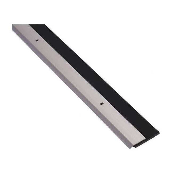 National Guard Door Sweep,Single Fin,Anodized Alum 199NA-48