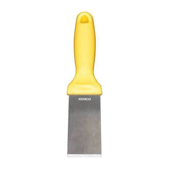 Remco Scraper,SS,1-1/2" Blade W,Yellow 69716