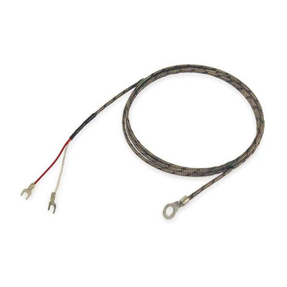 Tempco Thermocouple Probe,Type J,Length 12 In TRW00023