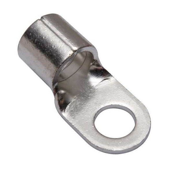One-Hole Compression Lug, 250 kcmil Max, 5/8 in Stud, Long Barrel, Copper, None
