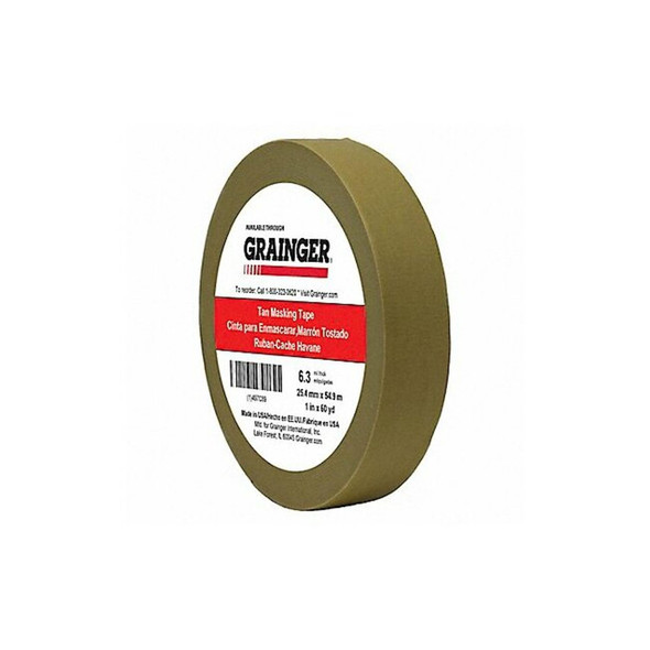Manufacturer Varies Masking Tape,1" W,60 yd L,Tan TC650-1" X 60YD Manufacturer Varies Masking Tape,1" W,60 yd L,Tan TC650-1" X 60YD