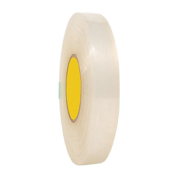 Double-Sided Foam Tape, 3/4 in W, 5 1/2 yd L, 1/16 in, Foam, Double-Sided