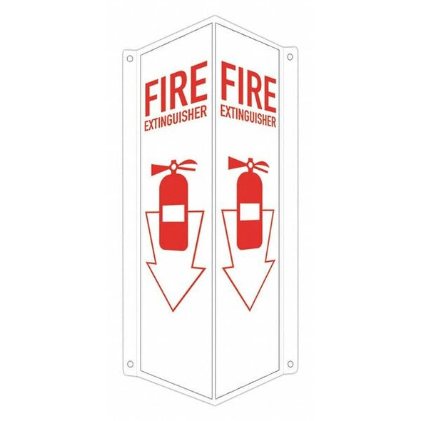 Lyle Safety Sign,8" W,18" H,0.040" Thickness LCVB-0043-NA_4x18