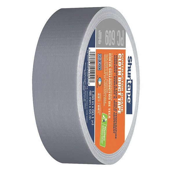 Shurtape DuctTape,Silver,60-1/8ydL,1-7/8inW 105454