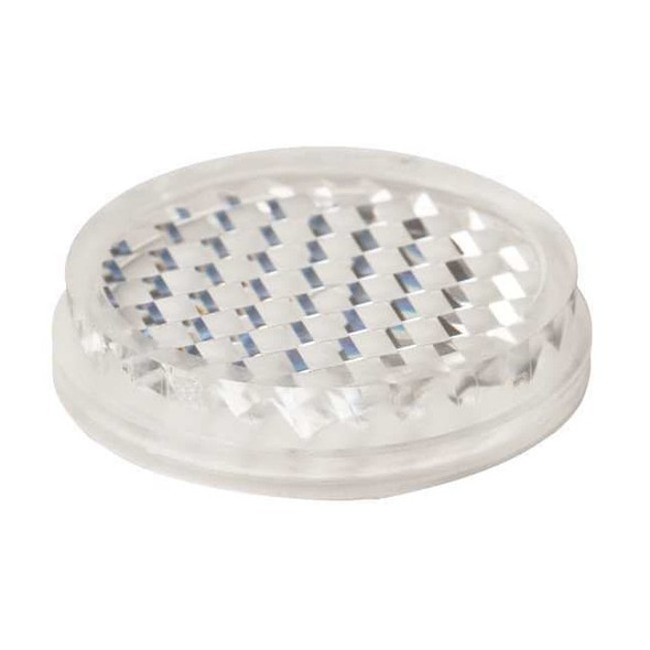 Ifm RoundSensorReflector,42mmDia,Clear/White E20004