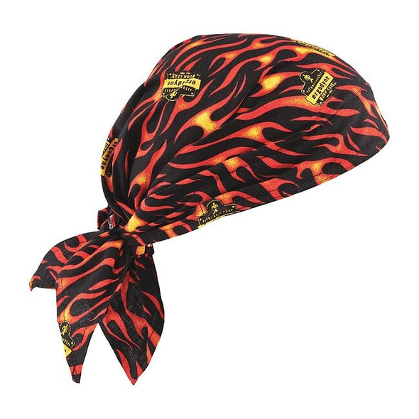 Ergodyne Evaporative Cooling Hat,Universal,Flame 6710CT