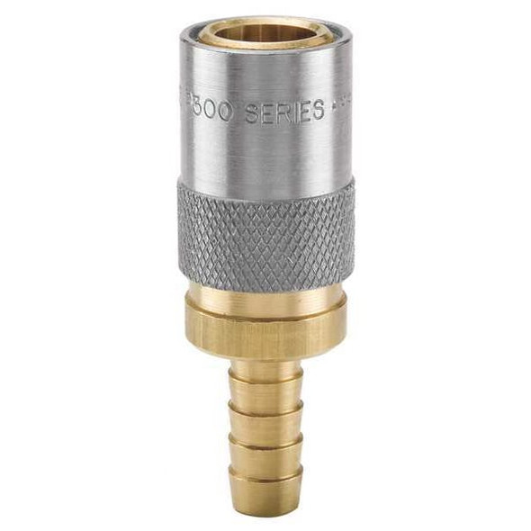 Hydraulic Quick Connect Hose Coupling, Brass Body, Sleeve Lock, MoldMate Series