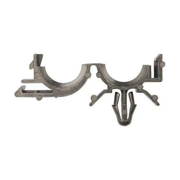 Manufacturer Varies Push-In Rivet, 1/2 in Dia., Nylon Body, 25 PK 1239PK