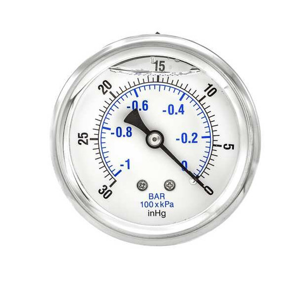 Pic Gauges Vacuum Gauge,1/4 in. NPT,2-1/2 in. PRO-202L-254A