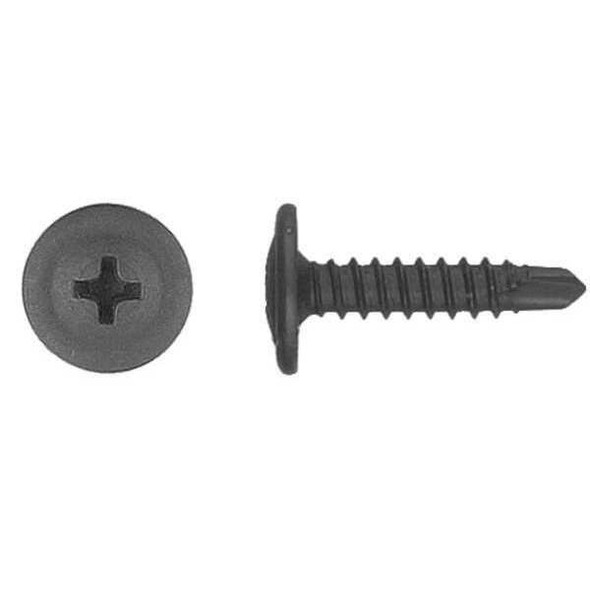 Manufacturer Varies Drywall Screw, 3/4 in, Black Phosphate Steel, 50 PK 6265PK