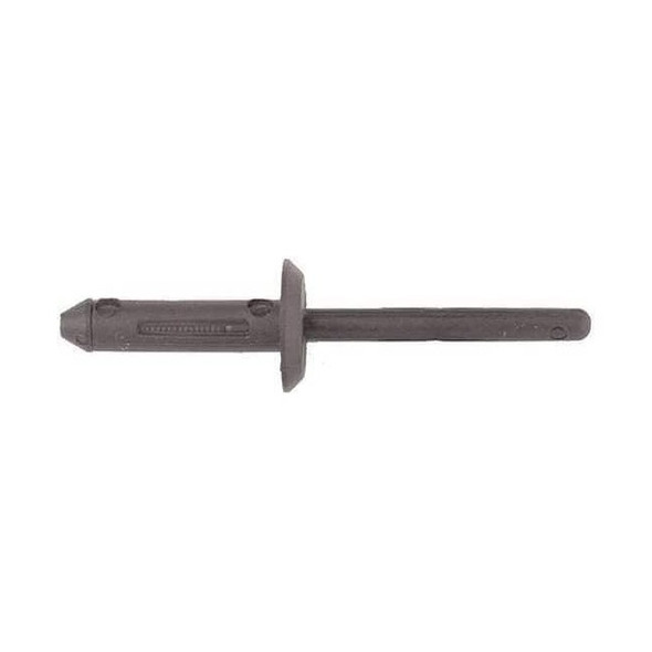 Blind Rivet, Dome Head, 13/64 in Dia., 13/16 in L, Nylon Body, 25 PK