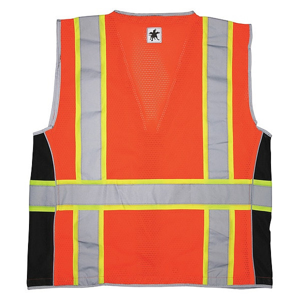 Mcr Safety High Visibility Vest,2XL Size,Unisex SURVCL2OX2