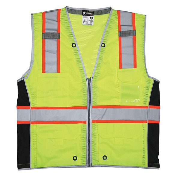 Mcr Safety High Visibility Vest,3XL Size,Unisex SURVCL2LX3