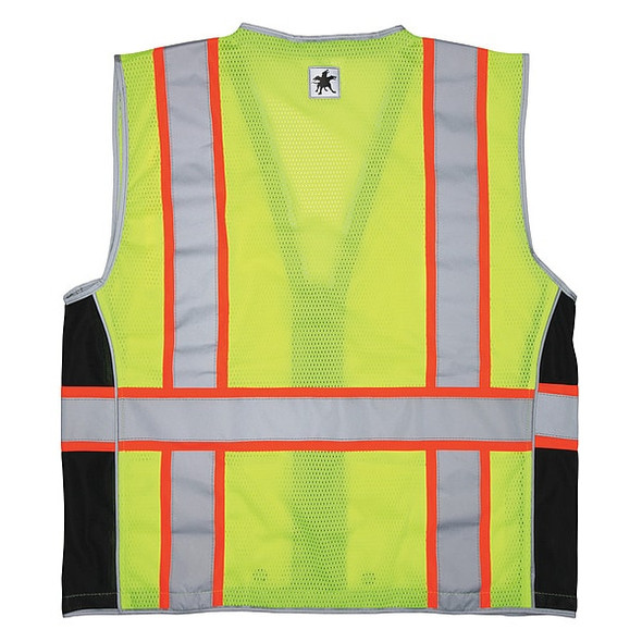 Mcr Safety High Visibility Vest,3XL Size,Unisex SURVCL2LX3