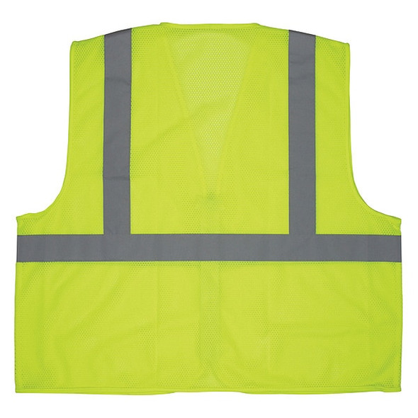Mcr Safety High Visibility Vest,L Size,Unisex V2CL2MLZL