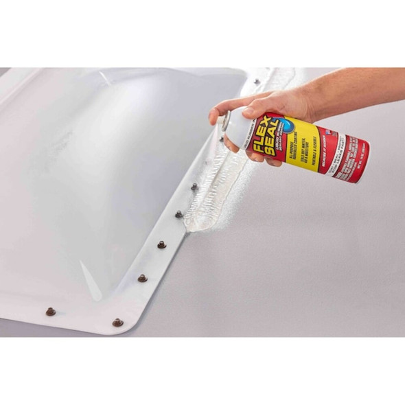 Flex Seal Leak Sealer 14 oz, Aerosol, White, Liquid FSWHTR20