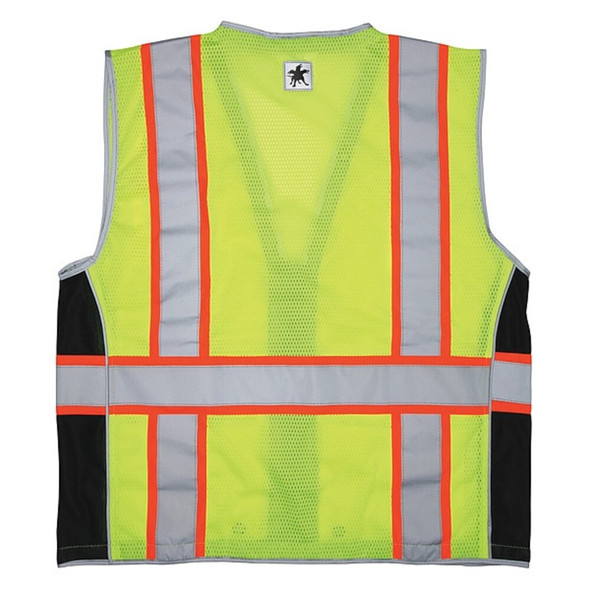 Mcr Safety High Visibility Vest,L Size,Unisex SURVCL2LL
