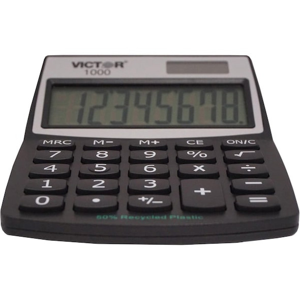 Victor Technology Calculator,Desktop,8 Digits 1000