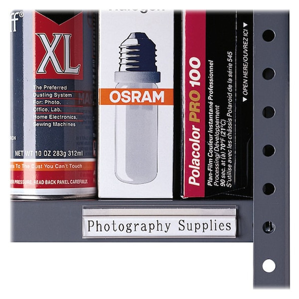 C-Line Products LabelHolder,4inL,0.875inW,Clear,PK10 87447 C-Line Products LabelHolder,4inL,0.875inW,Clear,PK10 87447