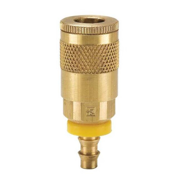 Parker Coupler Body,Brass,Push On,25 cfm B10-5BP
