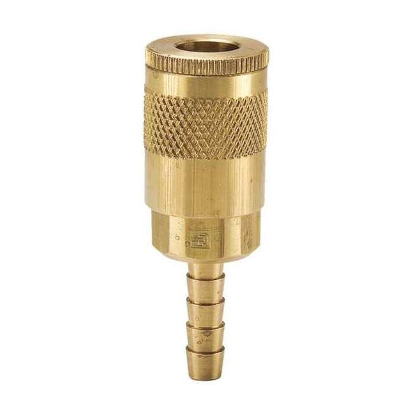 Parker Quick Connect,Socket,1/4" Body,3/8" Barb B10-5B