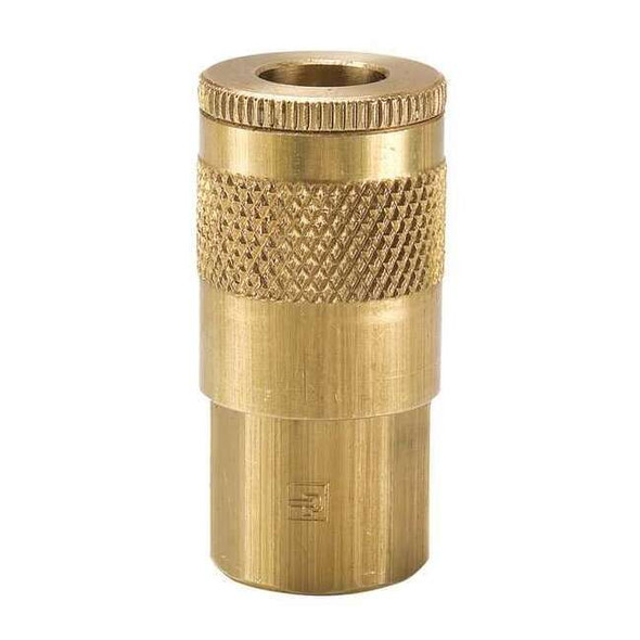 Parker Coupler Body,Brass,FNPT,1/4 In. Pipe B13