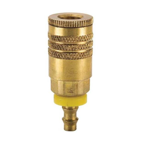 Parker Coupler Body,Brass,Push On,25 cfm B50-3BP