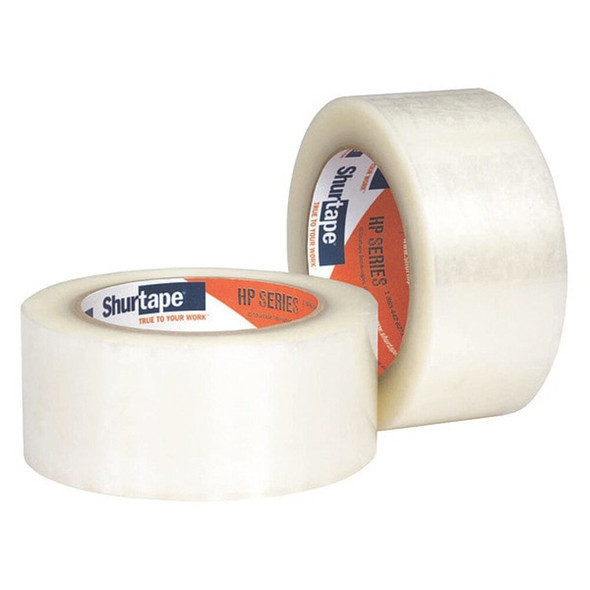 Shurtape Carton Sealing Tape, 1.8 mil, Clear, PK6 104483