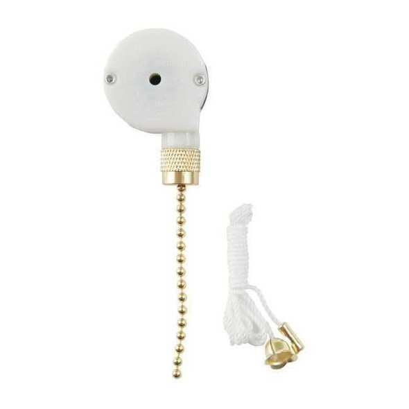 Gardner Bender Pull Switch, 3-Speed, SPTT, 6A, 125VAC GSW-34