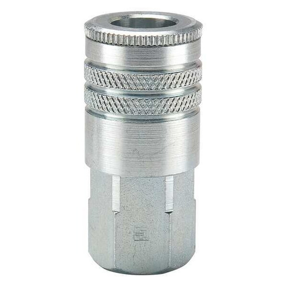 Parker Coupler Body,Steel,FNPT,1/4 In. Pipe 25C