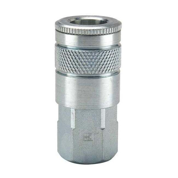 Parker Quick Connect,Socket,3/8" Body,1/2"-14 15F