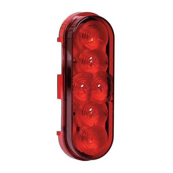 Maxxima Stop-Turn-Tail Lamp,LED,Oval,Red M63346R-KIT