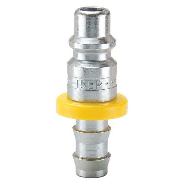 Parker Quick Connect,Plug,1/2" Body,3/8" Barb H4FP