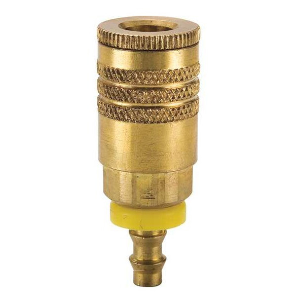 Parker Coupler Body,Brass,Push On,25 cfm B50-5BP