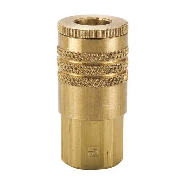 Parker Coupler Body,Brass,FNPT,1/4 In. Pipe B53