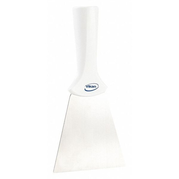 Vikan Scraper,SS,Blade 4" W,Blade 3-3/4" L 40115