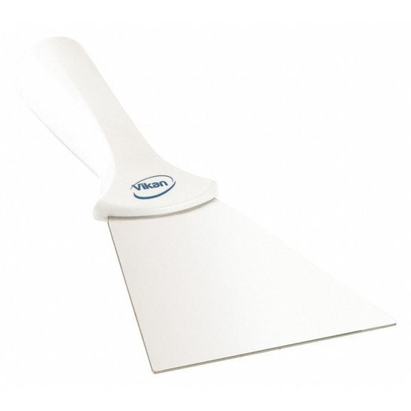Vikan Scraper,SS,Blade 4" W,Blade 3-3-4" L 40115