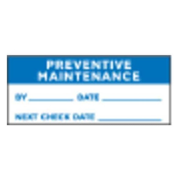 Stranco Inspection Label, ENG, Maintenance, PK350, TC1-39528 TC1-39528