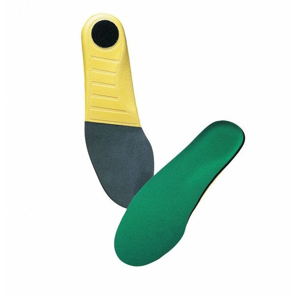 Spenco Men's Insole, Thermoplastic Rubber, Blue/Gray/Red, 12 to 13-1/2, 1 PR 39818