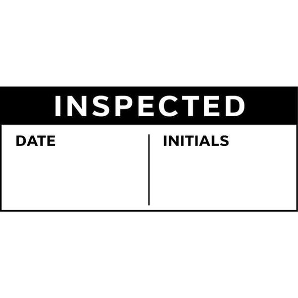 Stranco Inspection Label, English, Quality, PK225, TC3-10943 TC3-10943